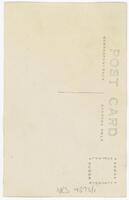 Reverse of portrait of Dr Eric Meikle [ jpg ]