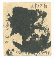 Reverse of portrait of Dr Paul Ernest Voss [ jpg ]