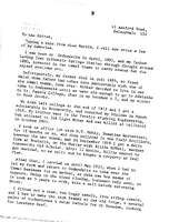 George Bagot Autobiography Page 1 [ jpg ]