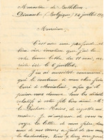 Letter from Prioress with translation p1 [ jpg ]