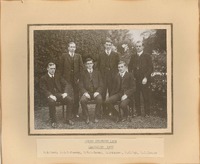 House Surgeons of Adelaide Hospital 1909 - DRW Cowan Back Row Far Right [ jpg ]