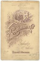 Reverse of portrait of Dr Laurence Herschell Levi Harris [ jpg ]