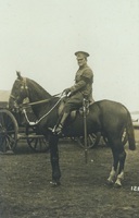 Portrait of JEF d'Apice on horseback [ jpg ]