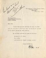 Letter from HG Pope to the Adelaide University Registrar [ jpg ]