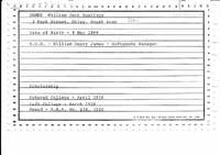 RAC Student Card - WJH James [ jpg ]