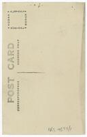 Reverse of portrait of Dr Ernest Leslie Morgan [ jpg ]