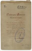 Reverse of portrait of Dr Laurence Edward Ellis [ jpg ]