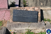 Headstone and grave of Rev. Vivian Agincourt Spence Little [ jpg ]