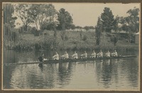 South Australian Rowing Association Junior Eight - WW Cooper Third From Left [ jpg ]