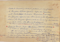 Reverse of image - University Farewell for D Mawson before AAE -1909 [ jpg ]
