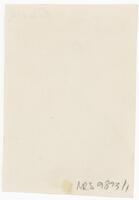 Reverse of portrait of Dr Eric Leo Susman [ jpg ]