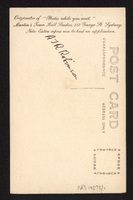 Reverse of portrait of Dr Arthur Thomas Rowlandson Robinson [ jpg ]