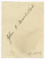 Reverse of portrait of Dr John Roberts MacCulloch [ jpg ]