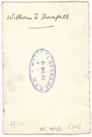 Reverse of portrait of Dr William Nichols Horsfall [ jpg ]