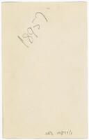 Reverse of portrait of Dr Reginald Power [ jpg ]