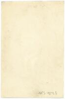 Reverse of portrait of Dr Hugh Hedley Skeoch [ jpg ]