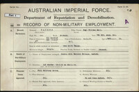 Cairns-Report from Master of Balliol College University of Oxford in War Service Record Part 1 [ jpg ]