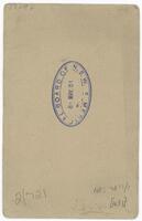 Reverse of portrait of Dr Harry Herbert (Bertie) Lee [ jpg ]