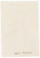 Reverse of portrait of Dr Alberto Charles Clubbe Burstal [ jpg ]