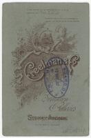 Reverse of portrait of Dr William Henry Harris [ jpg ]