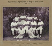 Roseworthy Agricultural College Cricket Team [ jpg ]