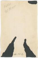 Reverse of portrait of Dr Percy Alexander Morris [ jpg ]