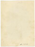 Reverse of portrait of Dr Harry John Daly [ jpg ]