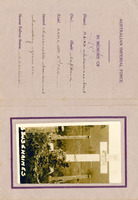 Memorial card - C.C.Hains [ jpg ]