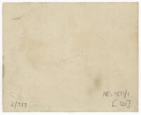 Reverse of portrait of Dr Archibald Jamieson Dunn [ jpg ]