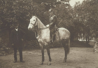 John Edmund Francis d'Apice on horseback [ jpeg ]