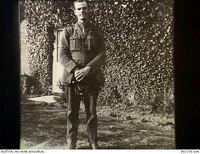 Alfred George CARNE outside a cottage in Surrey England [ jpg ]