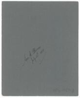 Reverse of portrait Dr George Albert Blumer [ jpg ]