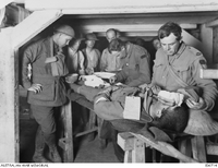 D.S. Mackenzie plus others photo by Frank Hurley [ jpg ]