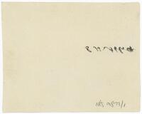 Reverse of portrait of Dr Hessel George Howell [ jpg ]